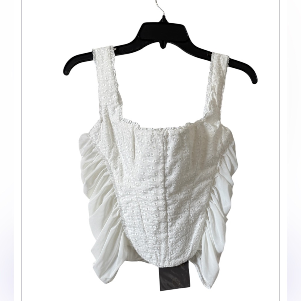 HOUSE OF CB Catalina Eyelet Corset Top - Picture 5 of 8